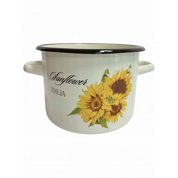 Hrnec hrnec Igmar Slunečnice 7 l, smalt 22 cm