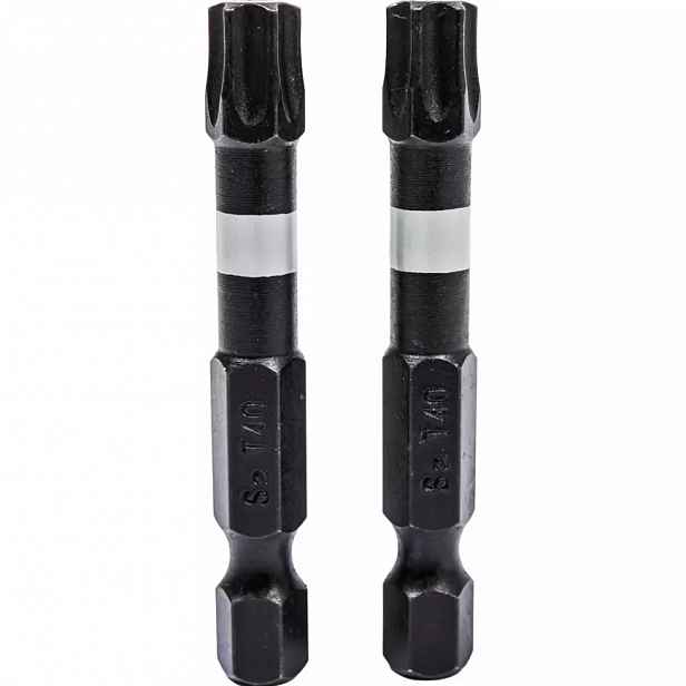Rázové šroubovací bity Torx T40x50 mm 2 ks