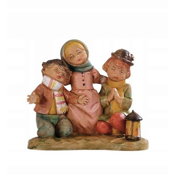 Figurka firmy Fontanini – Děti klečí – 12 cm