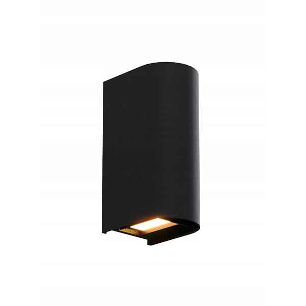 Venkovní nástěnné Led svítidlo 12W černé IP65 Badia Maxlight