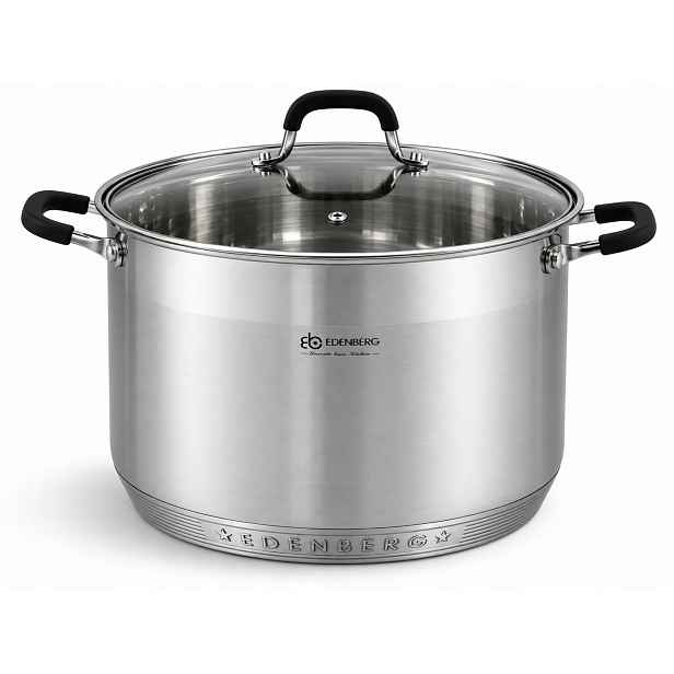 Vysoký Hrnec Ocelový Kotlík 26 CM 11,2 L Edenberg