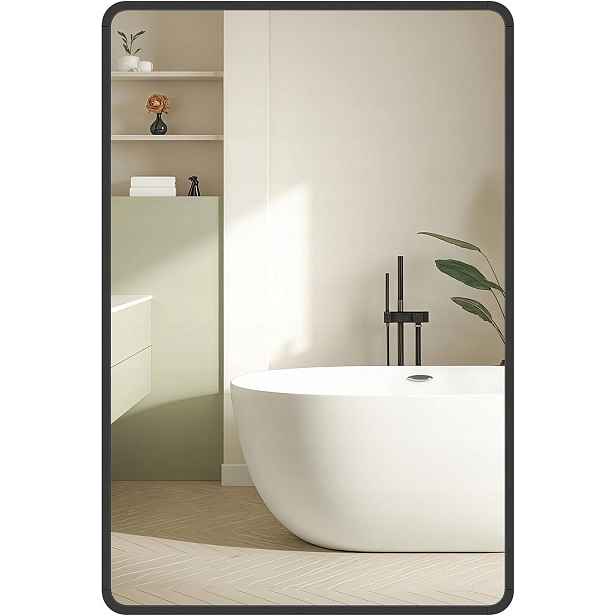 Zrcadlo do koupelny obývacího pokoje ložnice 61 x 91 mm