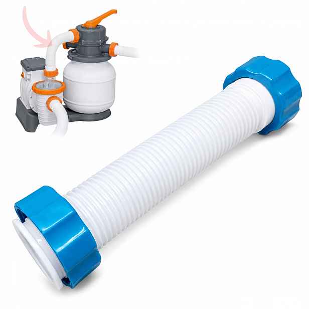 Krátký hadí spojka trubka pro originální pískovou pumpu 58497 Bestway