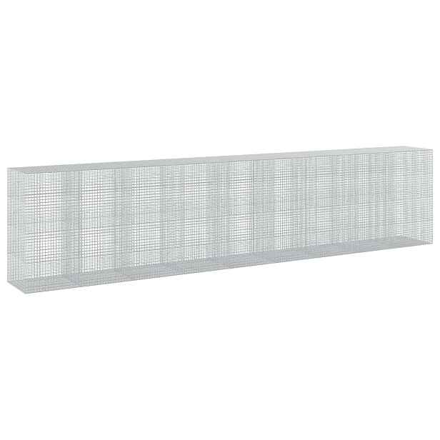vidaXL Gabion s drátem 3,5 mm a síťkou 5x5 cm 900x100x200 cm