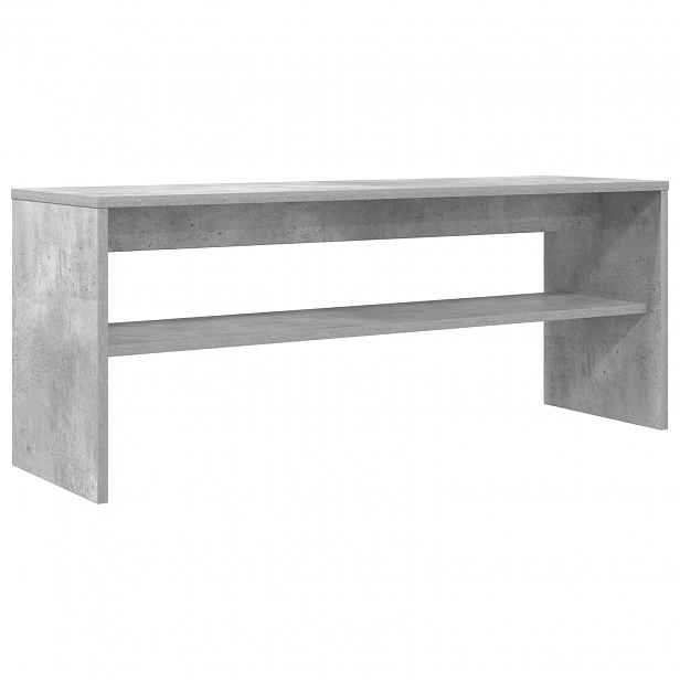 vidaXL Televizní skříň 100 x 30 x 40 cm Betonově šedá Kompozitní dřevo
