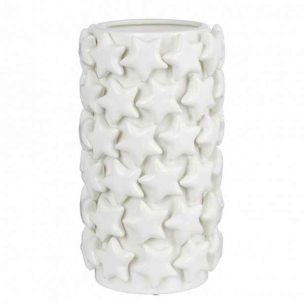Butlers STARS Váza hvězdy 30 cm - bílá
