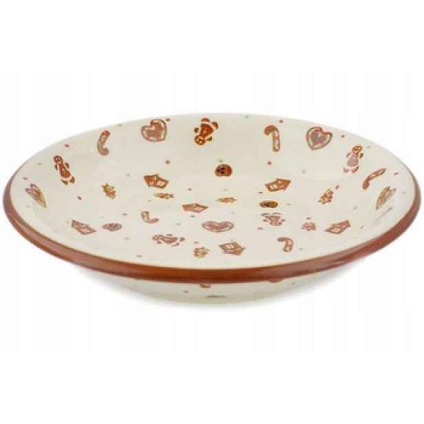 Hluboký talíř na polévku 22 cm Ceramika Bolesławiec
