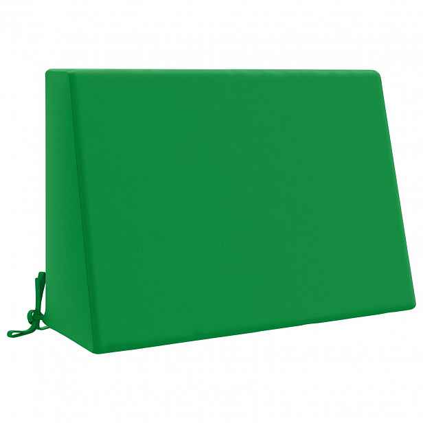 vidaXL polštář za záda SOEST 100% polyester Zelená 60 x 20 x 40 cm