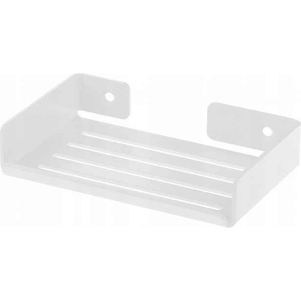 Mýdlenka na zeď Bianco Mokko bílá ADM_A411 125x25x84 mm