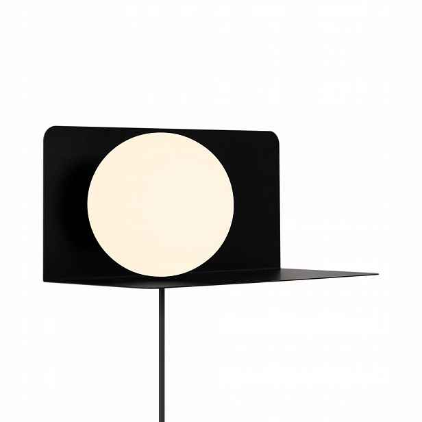 Nástěnná lampa Černá E14 Lilibeth Metal Sklo Moderní Nordlux