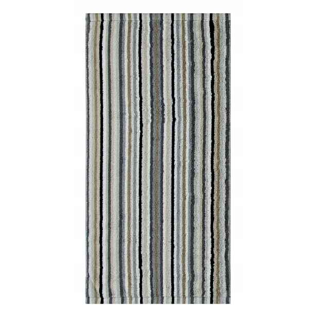Ručník 50x100 cm Lifestyle Stripes Kiesel