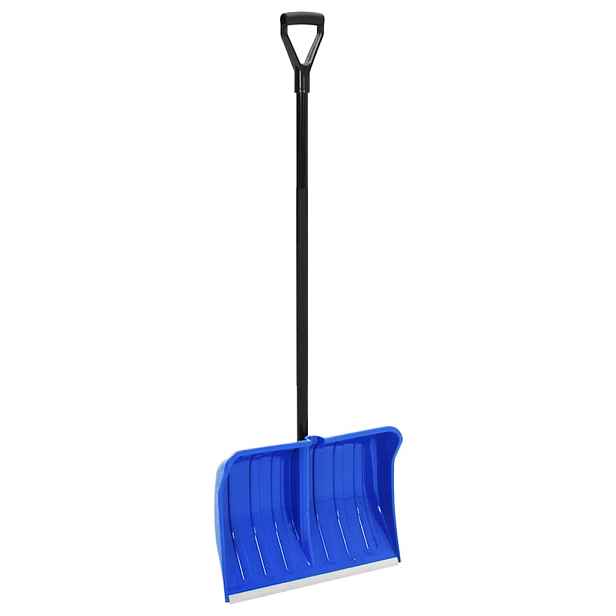 vidaXL Lopata na sníh modrá 147 cm kov