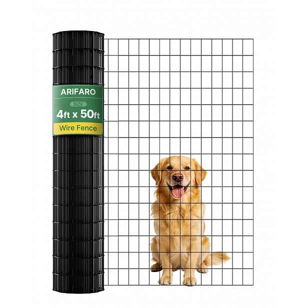 Drátěná síť Arifaro 12 m x 15.2 m, otvory 5 x 75 cm, povrchová úprava Pvc, pozink