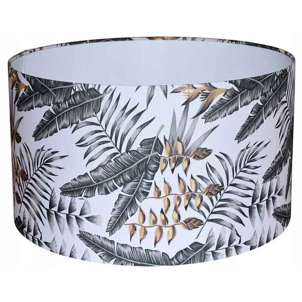 Exotické stínítko E27 Zavinovací Okraje válec stínidlo na lampu 45 cm Primavera