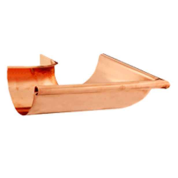 Roh žlabu vnější Cu Zambelli 250 mm