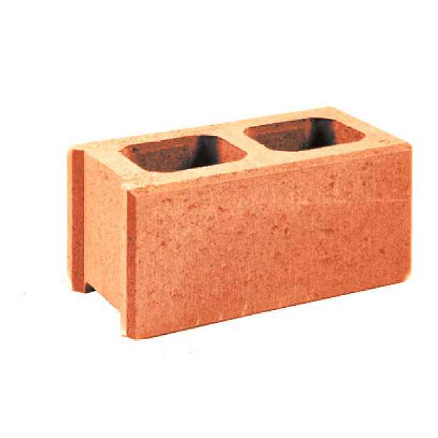 Tvárnice plotová BEST LUNETA IV karamel 200×400×200 mm