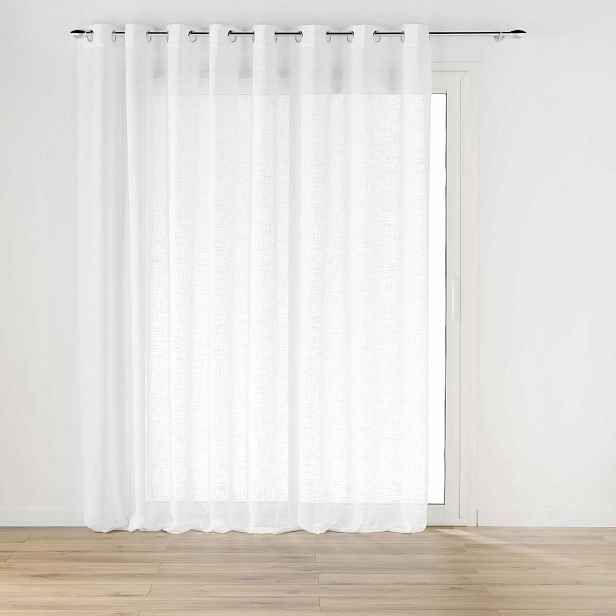 Záclona Na Průchodkách Široká Záclona Bílá Velká Na Okno 300 x 240 cm