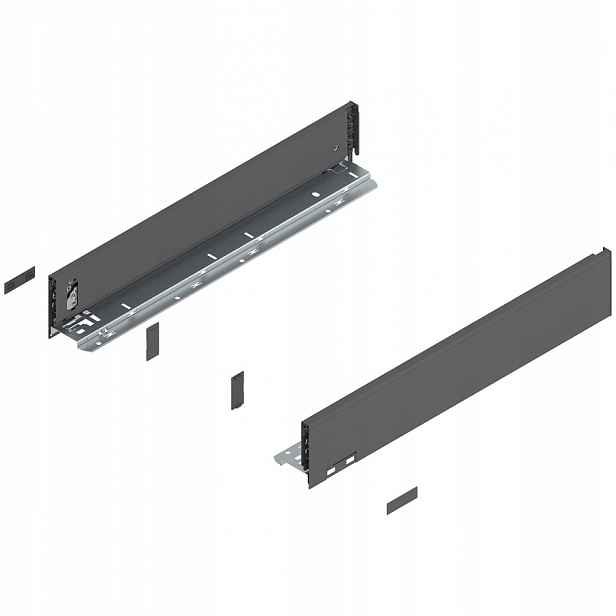 Blum 770M5002S Legrabox Pure 500 mm výška M antracit