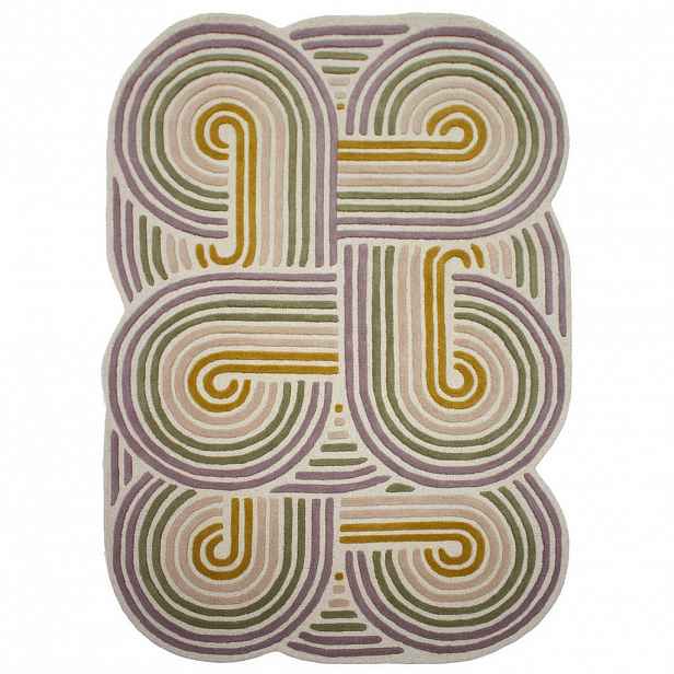 Flair Rugs VLNĚNÝ KOBEREC, 200/300 cm zelená