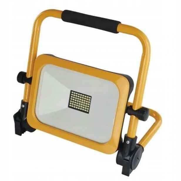 Led reflektor Acco nabíjecí přenosný, 30W, žlutý, studená bílá