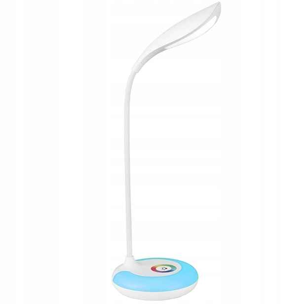 Led stolní lampa bílá do dětského pokoje na stůl na čtení H1848