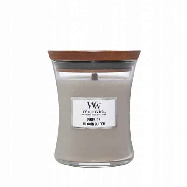 Střední vonná svíčka WoodWick Fireside