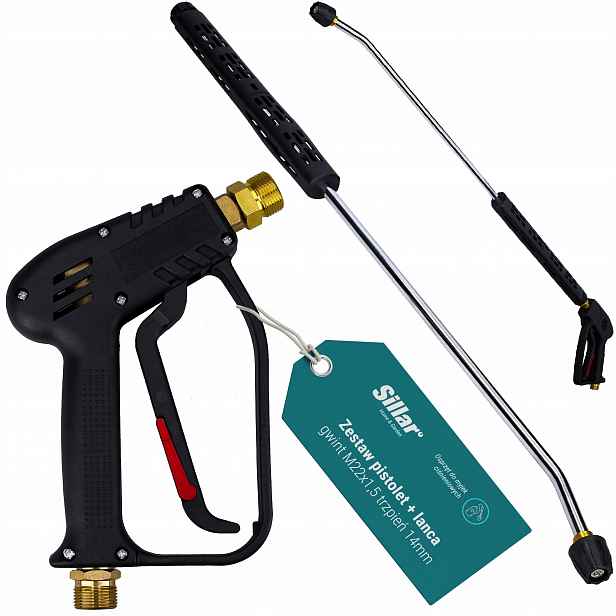Pistole lanka 90 cm vodní tryska tlakové myčky pro Karcher Hd Hds Kranzle