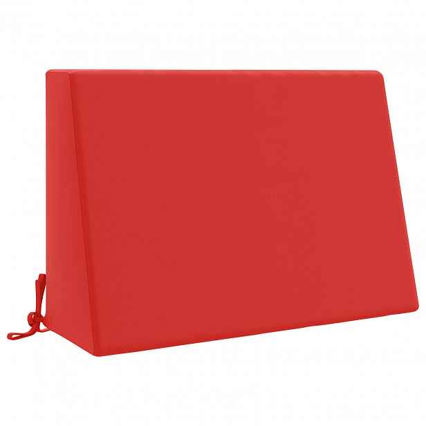 vidaXL polštář za záda SOEST 100% polyester Červená 60 x 20 x 40 cm