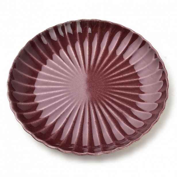 Mondex TALÍŘ, porcelán, tmavě červená