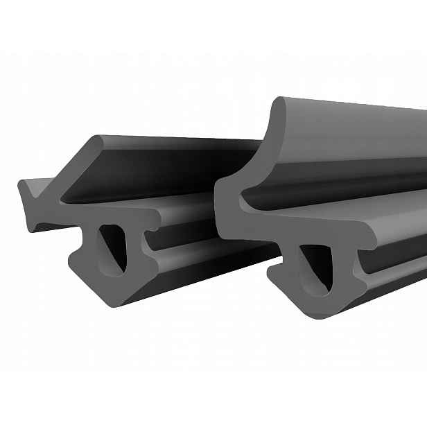 Set Těsnění Veka S-834X a 835X pro okna Elastická černá Epdm 25 m