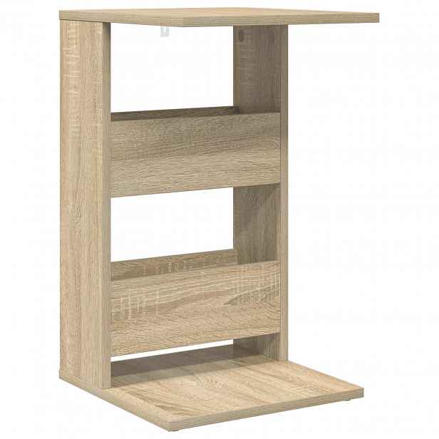 vidaXL Boční stůl Sonoma dub 40 x 35 x 60,5 cm Kompozitní dřevo