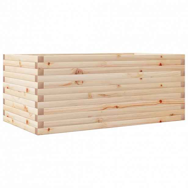 vidaXL Zahradní truhlík 110 x 60 x 45,5 cm masivní borové dřevo