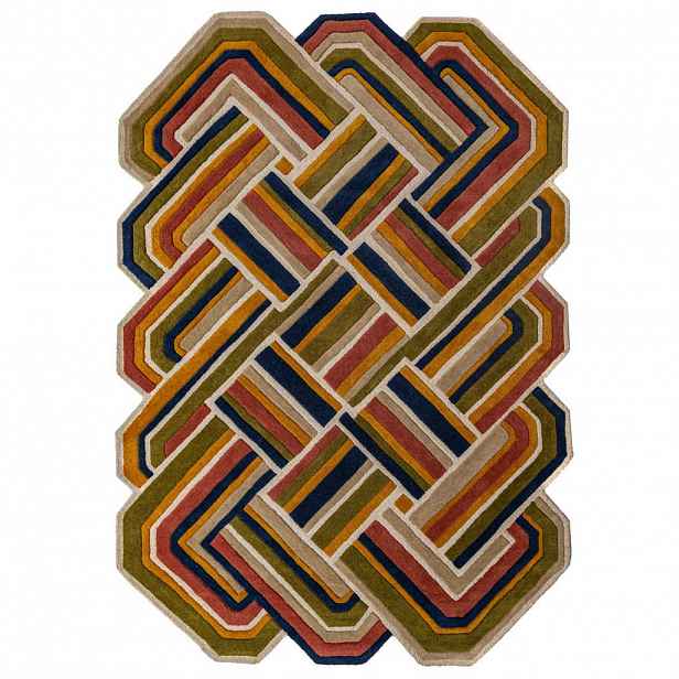 Flair Rugs VLNĚNÝ KOBEREC, 140/200 cm terracotta