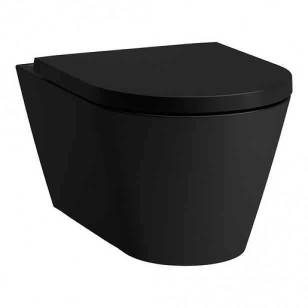 Laufen Kartell wc keramika černá mat H8203377160001