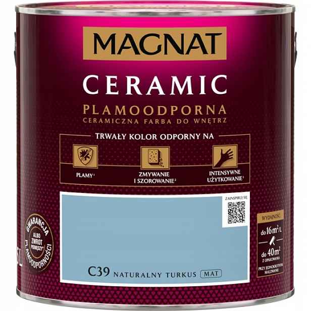 Magnat Ceramic přírodní tyrkysový C39 2,5L