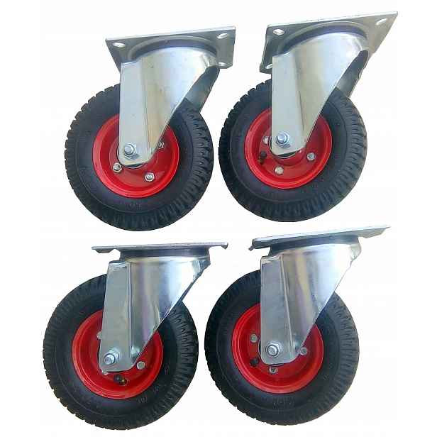 sada 4 ks nafukovacích kol 220 mm kolečko