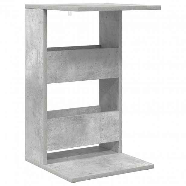 vidaXL Boční stůl Betonově šedá 40 x 35 x 60,5 cm Kompozitní dřevo