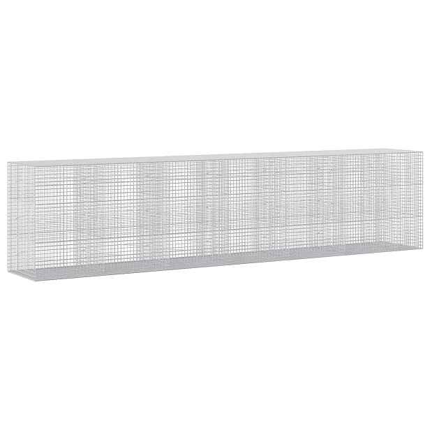 vidaXL Gabion s drátem 3,5 mm a síťkou 5x5 cm 650x100x150 cm