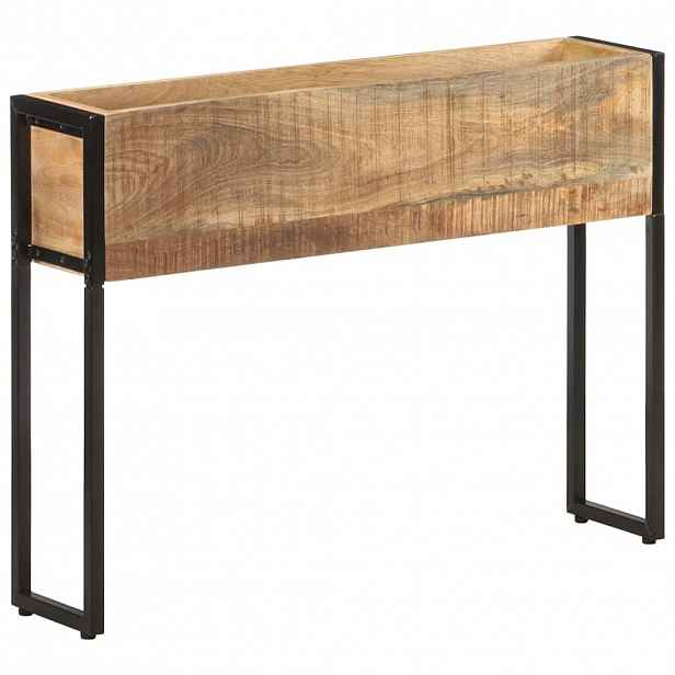 vidaXL Truhlík 90 x 20 x 68 cm hrubé mangovníkové dřevo