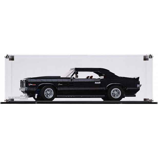 Vitrína Blacked Brick pro Lego 10304 Icons Chevrolet Camaro Z28