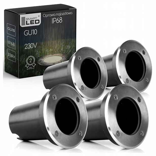 Led svítidlo Dogruntová nájezdová lampa GU10 Svítidlo pro kostku IP68