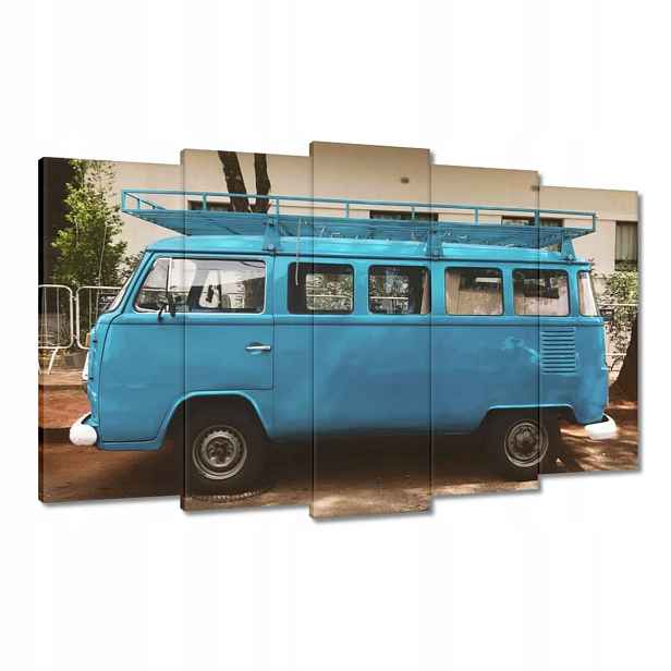 Obrazy 100x60 Modrá okurka Vw