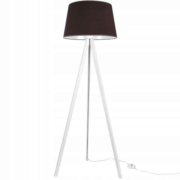 Stojací Lampa Trojnožková S Stínítkem Do Ložnice Obývacího Pokoje Dřevo Boho