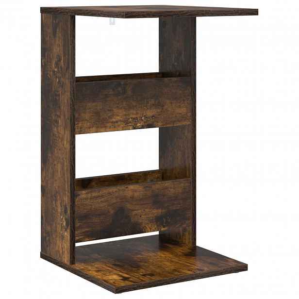 vidaXL Boční stůl Kouřový dub 40 x 35 x 60,5 cm Kompozitní dřevo