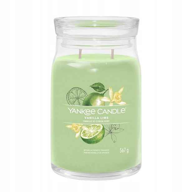 Yankee Candle Signature velká Vanilla Lime