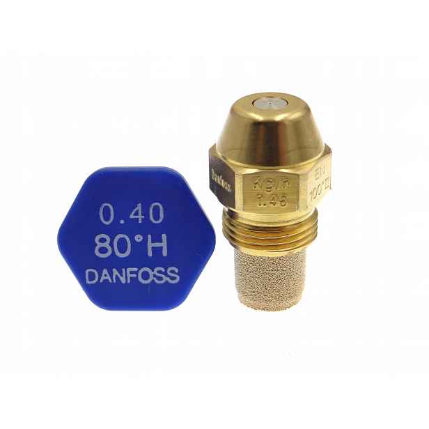 Tryska Danfoss pro olejové hořáky 0,40 USgal/h 80°H 1,46 Kg/h