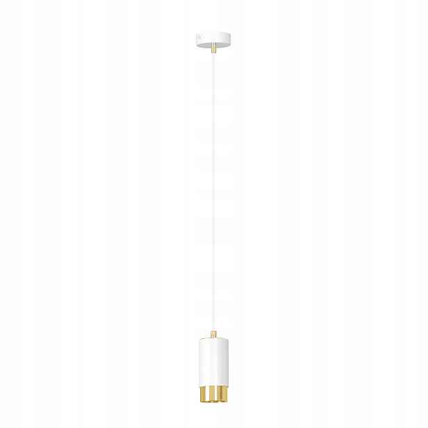 Emibig Závěsná lampa Fumiko Wh/gold GU10 Kovová 10W IP20