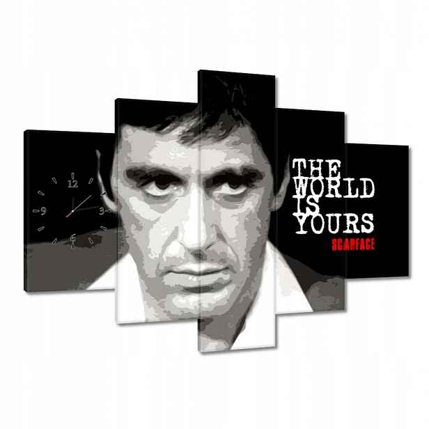 Hodiny 150x105 Svět je tvůj Pacino