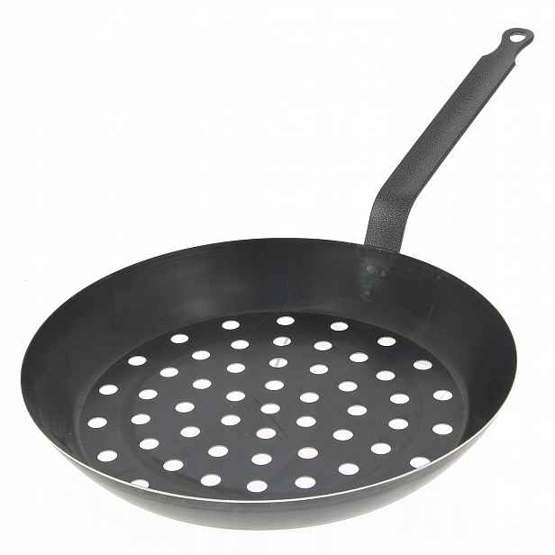 Perforovaná pánev pro grilování zeleniny de Buyer Outdoor 28 cm