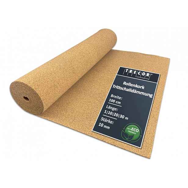 Rolovací zátka Trecor 10 mm 5 m², akustické tlumení, délka 5 m, šířka 100 cm